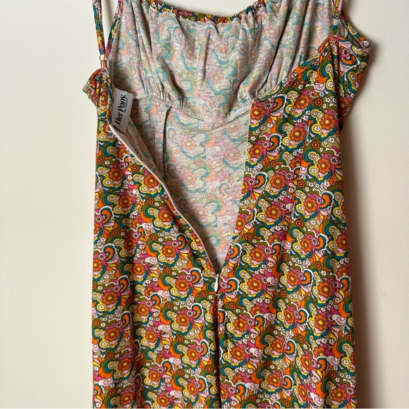 Her Pony LimitedEdition 70’sInspired Fantasia Groovy/Funky Print Dress NWOT XS/2 - Picture 7 of 15